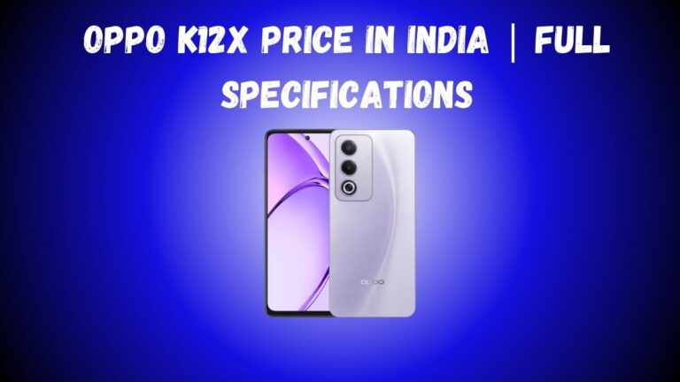 oppo K12x 5g Price in India