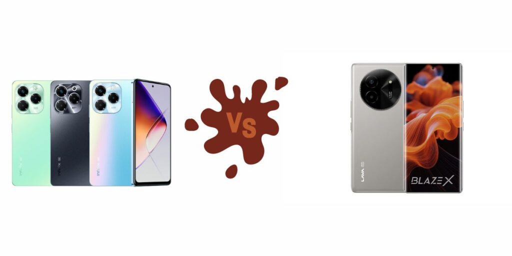 infinix Note 40X 5G Vs Lava Blaze X 5G