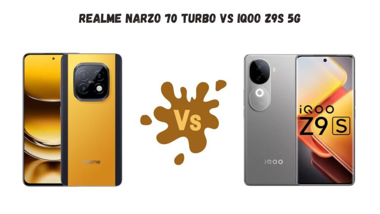 Realme Narzo 70 Turbo Vs iQOO Z9s 5G