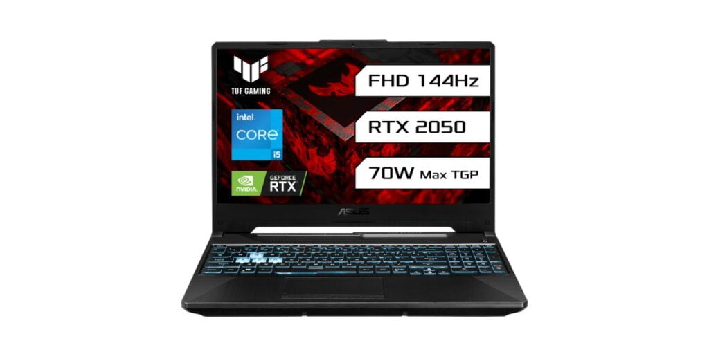 Asus TUF F15(FX506HF-HN025W)-Best Asus Gaming Laptop Under 50,000